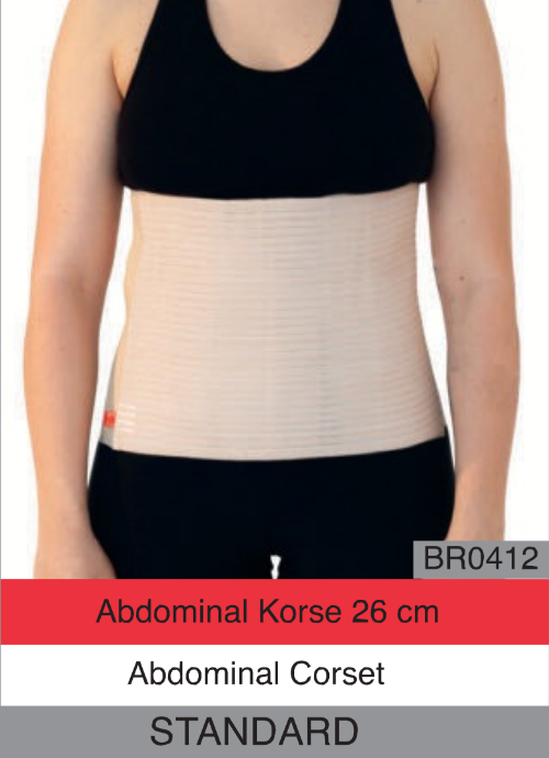 Abdominal Korse 26cm Br0412 Standard