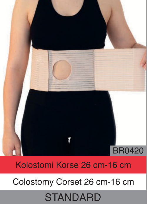 Kolostomi Korse 26/16cm br0420 Standard