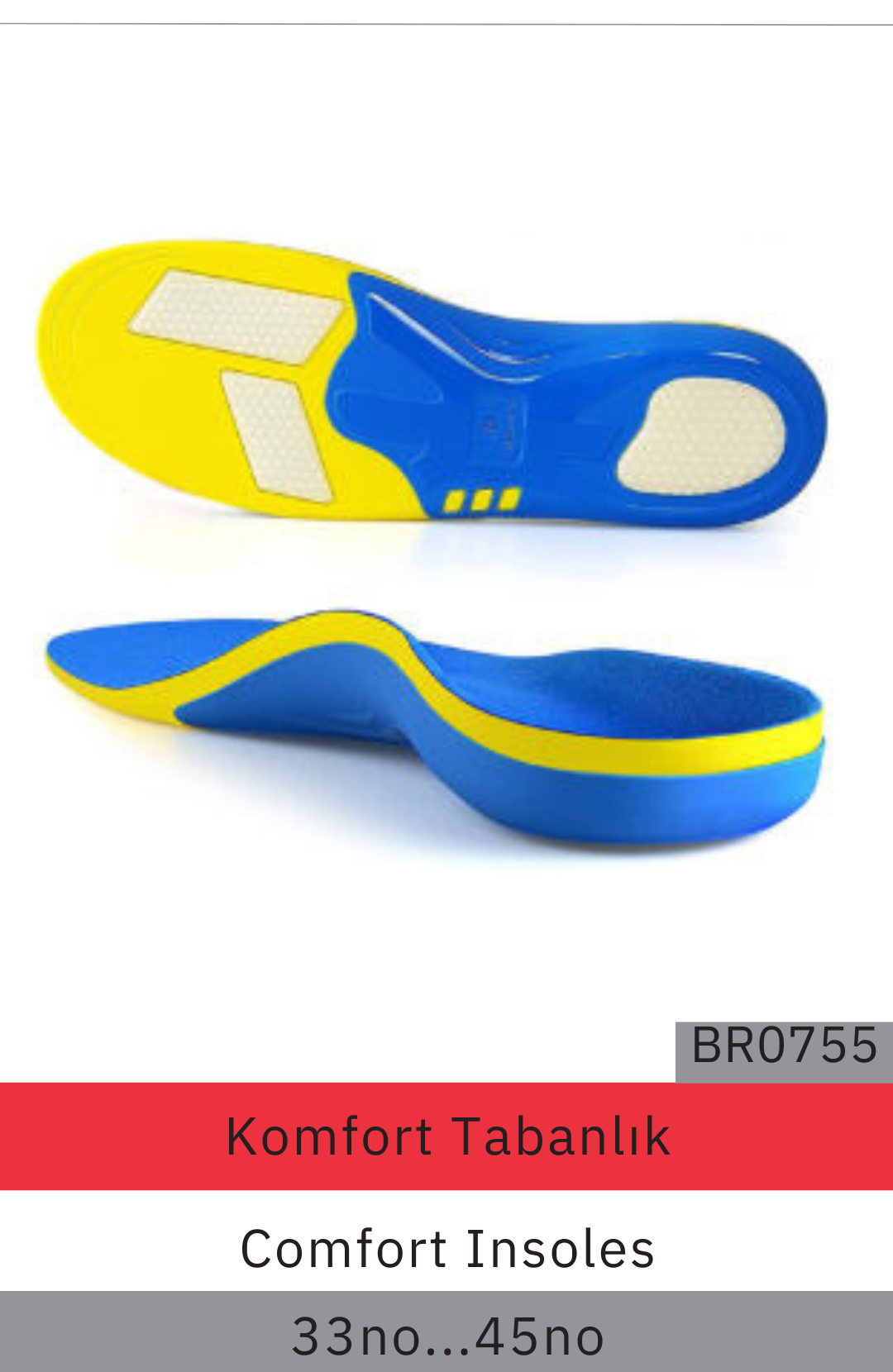 Komfort Tabanlık BR0755