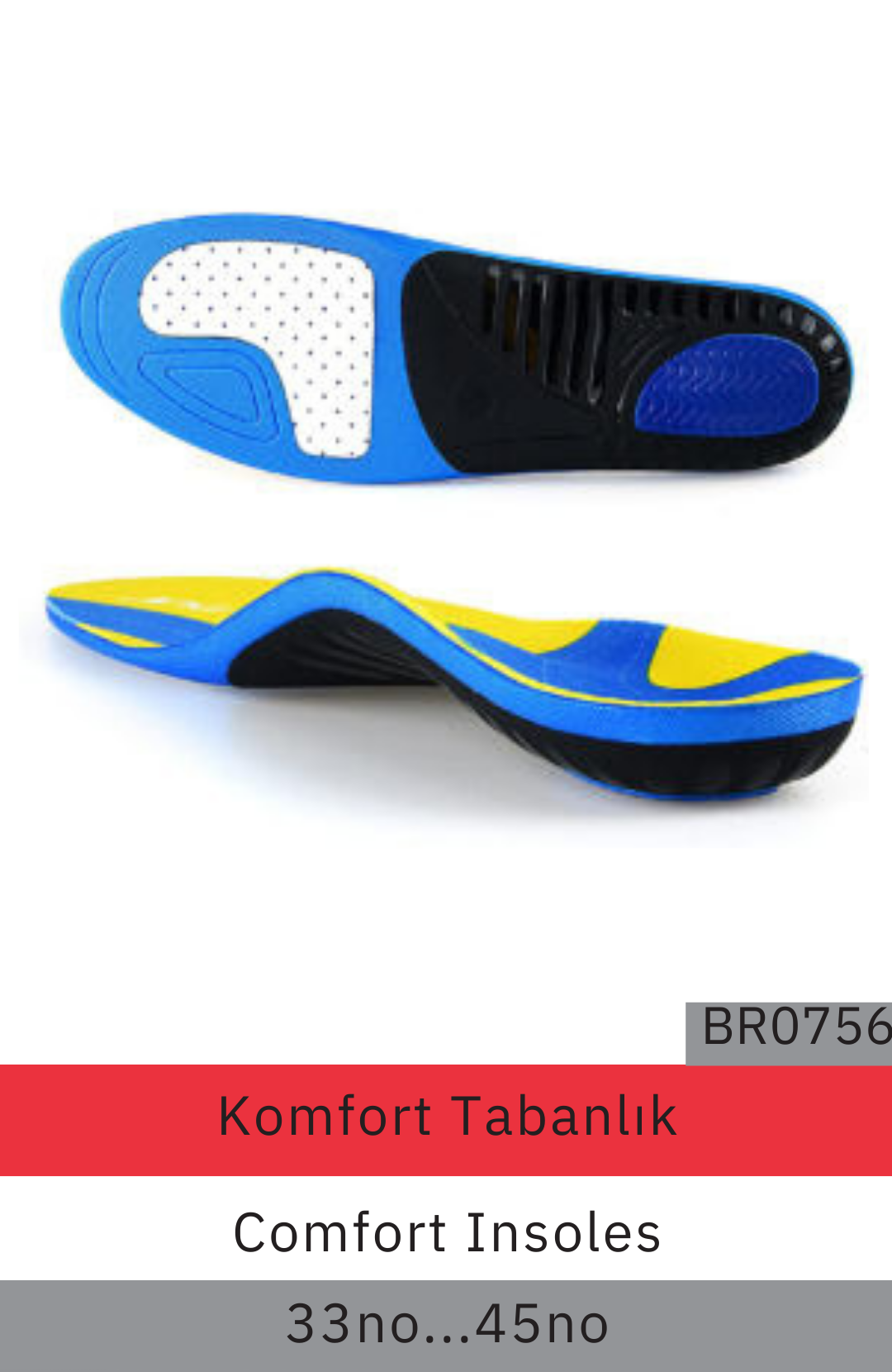 Komfort Tabanlık BR0756