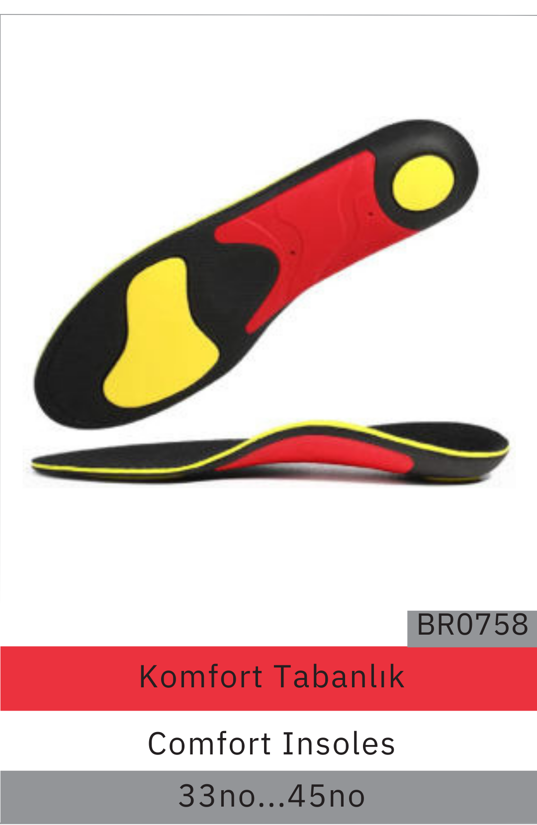 Komfort Tabanlık BR0758