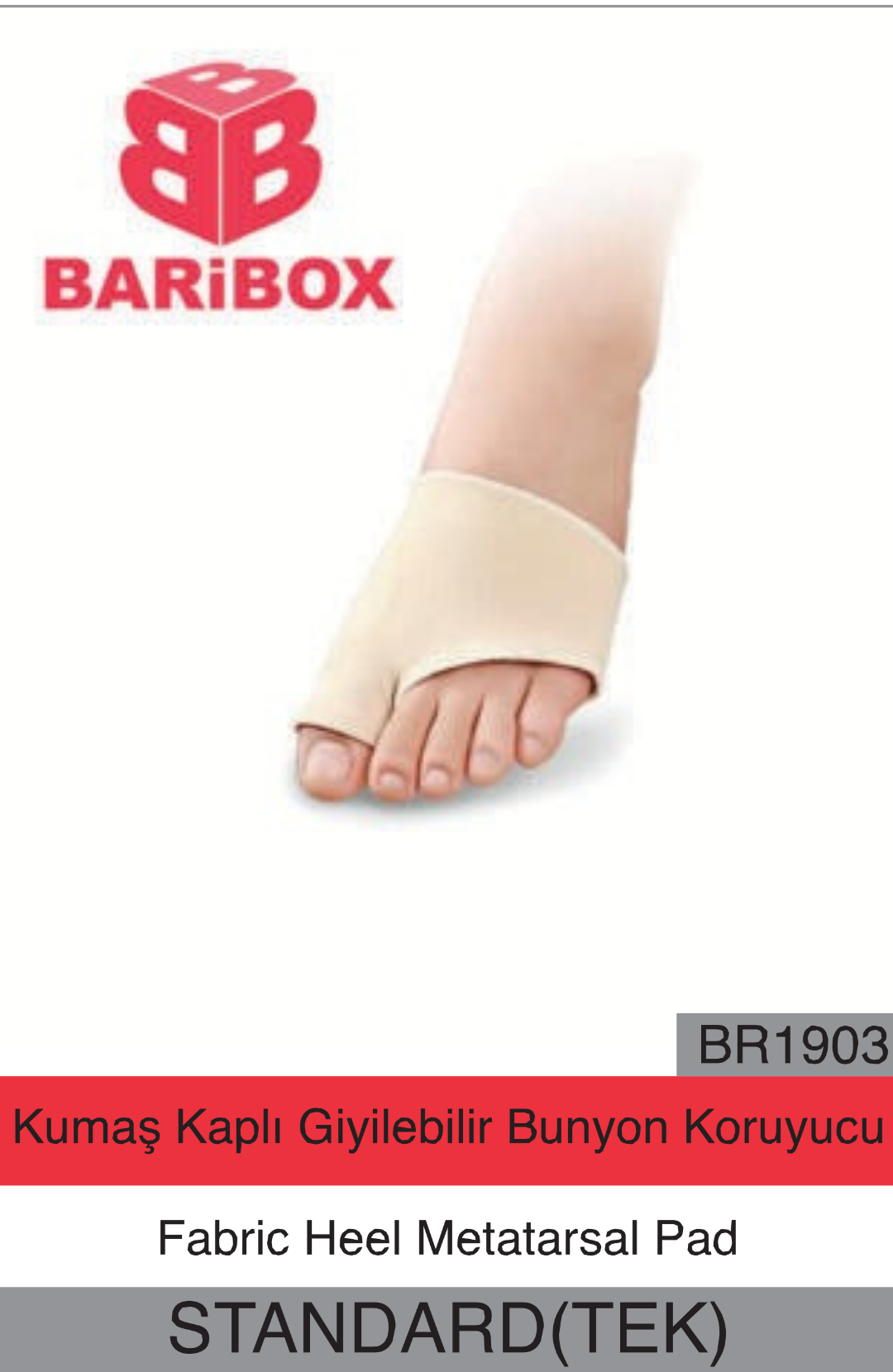 Kumaş Kaplı Giyilebilir Bunyon Koruyucu BR1903