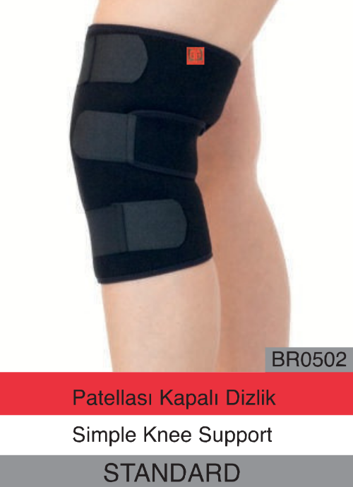Patellası Kapalı Dizlik br0502 Standard