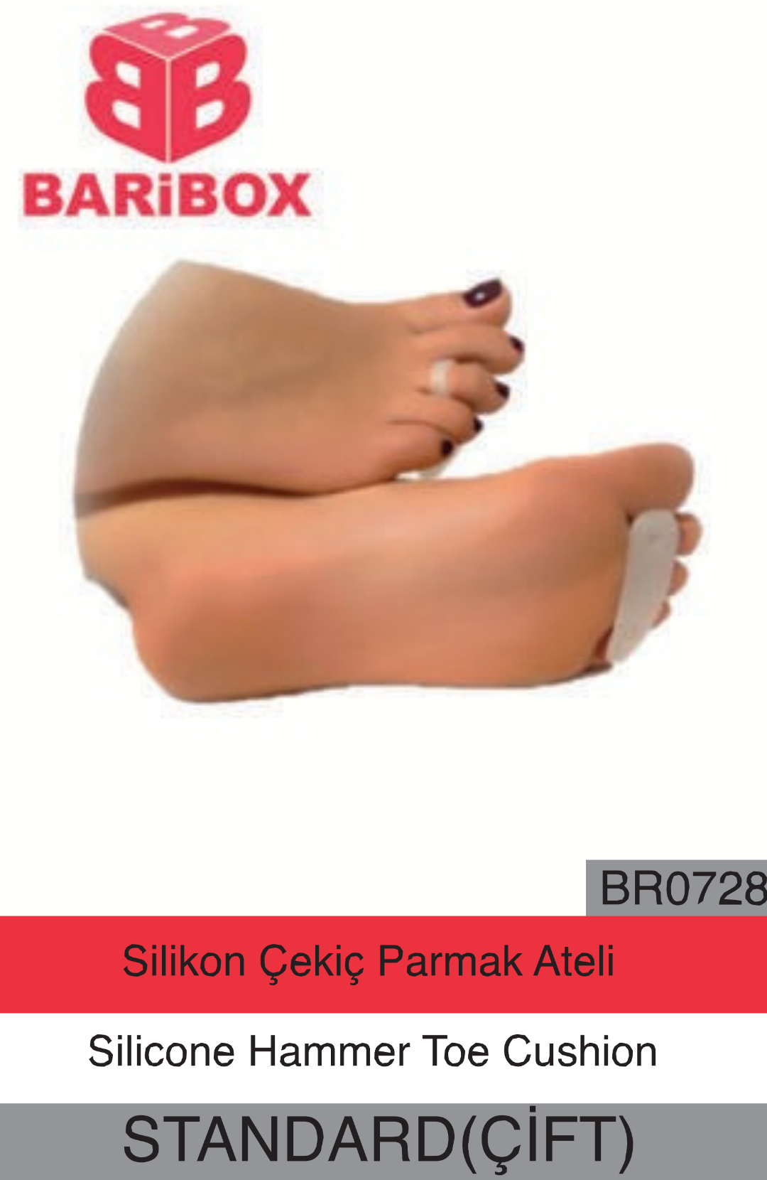 Silikon Çekiç Parmak Ateli BR0728