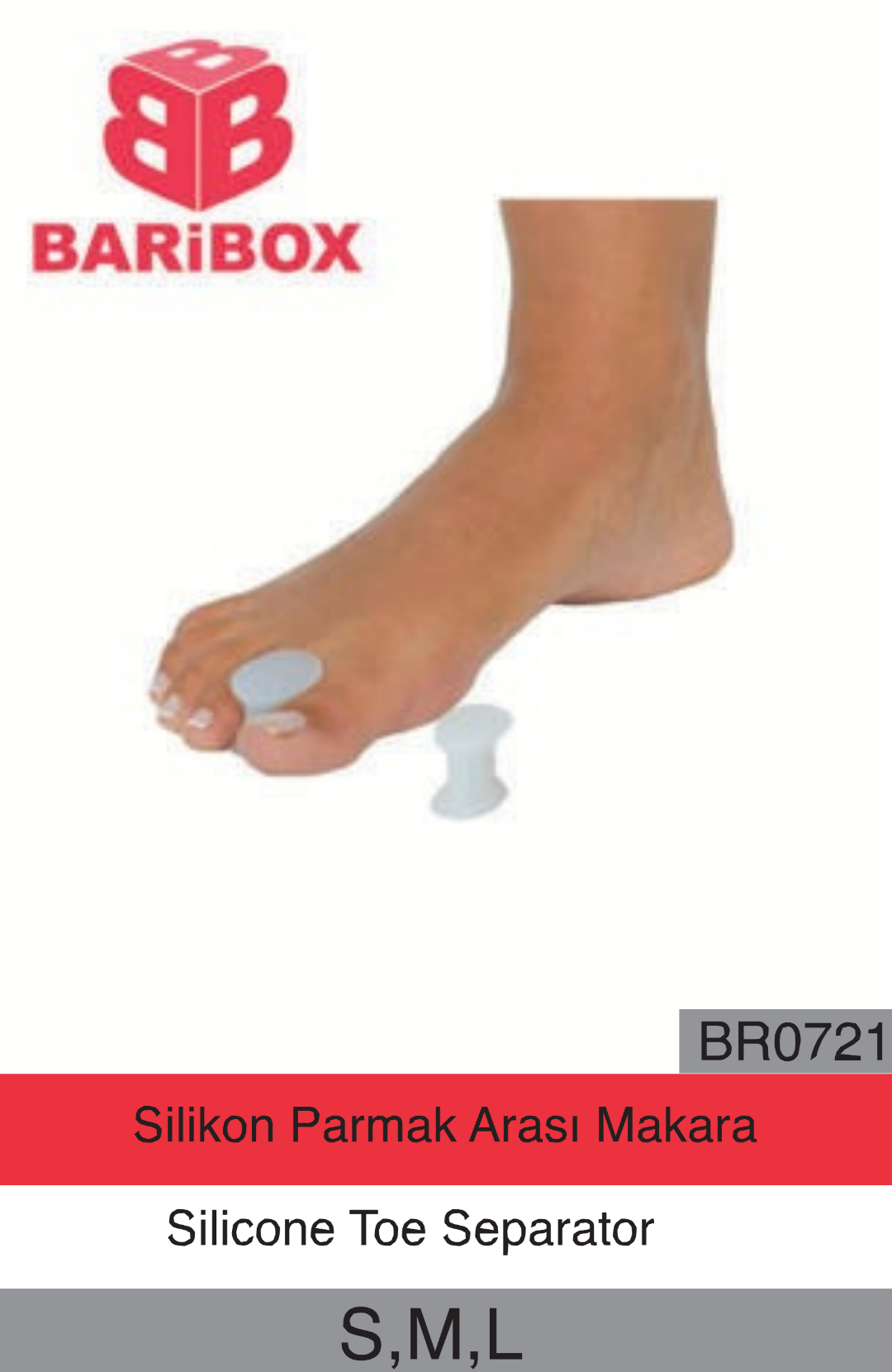 Silikon Parmak Arası Makara BR0721