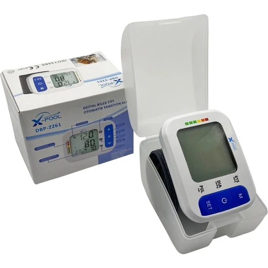 X-Pool X Pool Bp-2261 Otomatik Dijital Bilekten Ölçer,Konuşan Tansiyon Aleti